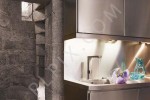 interior photography of a restored martello tower