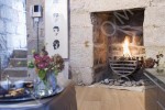 interior photography of a restored martello tower