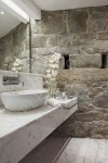 interior photography of a restored martello tower