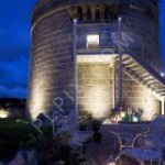 interior photography of a restored martello tower