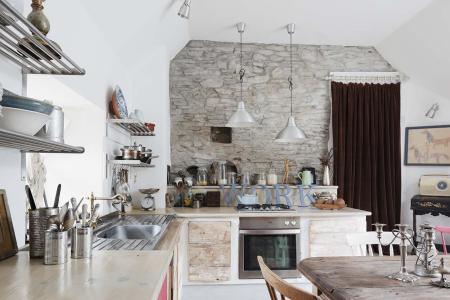 Interior photography of a kitchen