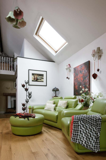 Interior photography of a detached house
