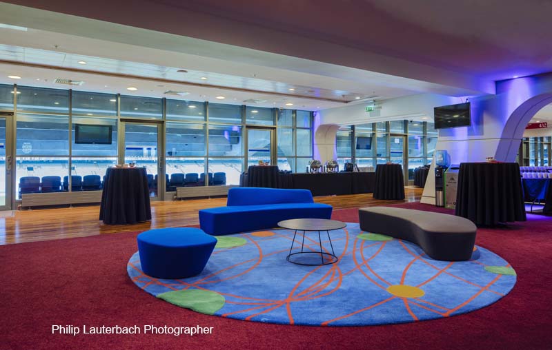 Interior photography of a Stadium refurbishment and fit-out – Interior ...