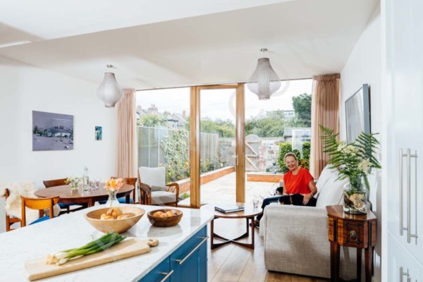 Kitchen restoration and extension with open plan dining and living room