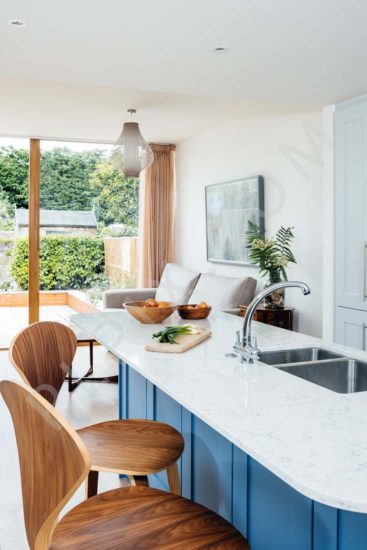Kitchen restoration and extension with open plan dining and living room