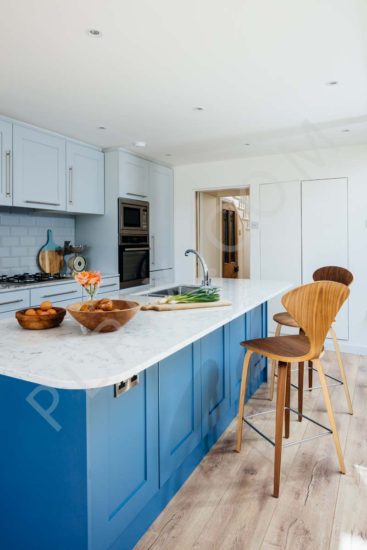 Kitchen restoration and extension with open plan dining and living room