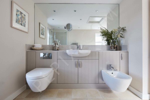 A Contemporary bathroom restoration in a period house