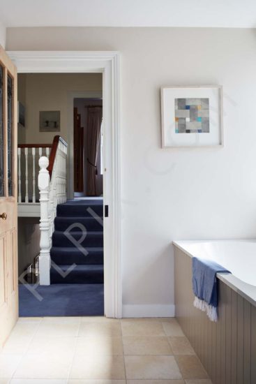 A Contemporary bathroom restoration in a period house