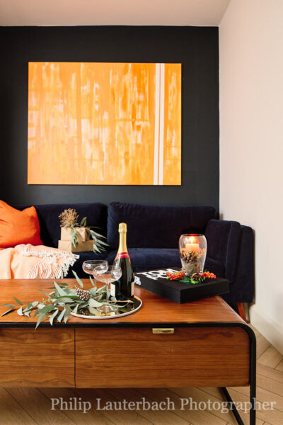 Open plan living room