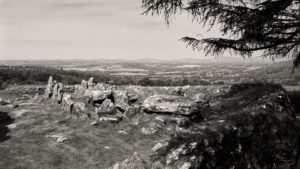 Photography print of Moylisha Wedge Tomb Wicklow